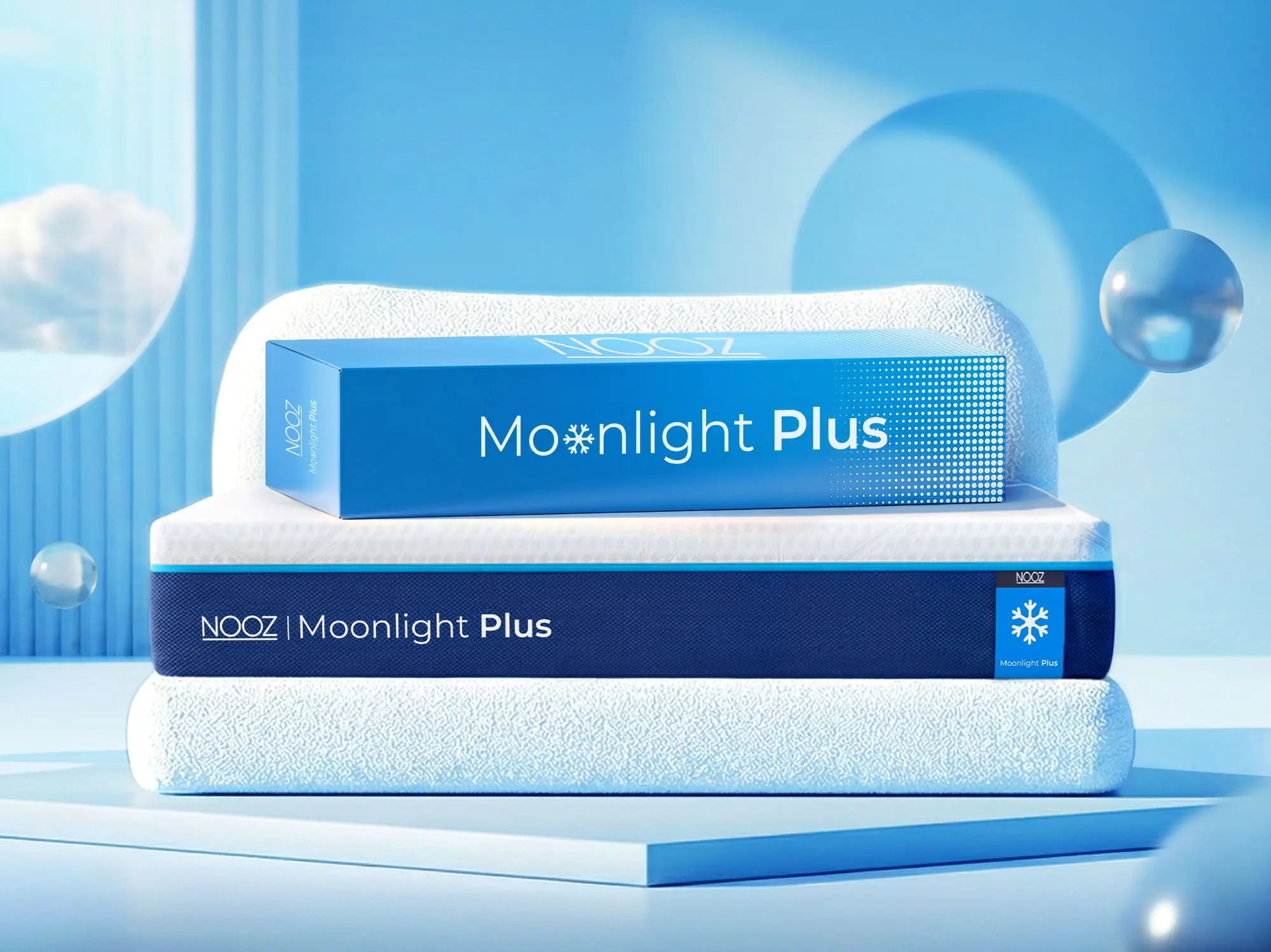 NOOZ Moonlight Plus冷凝記憶床墊 3