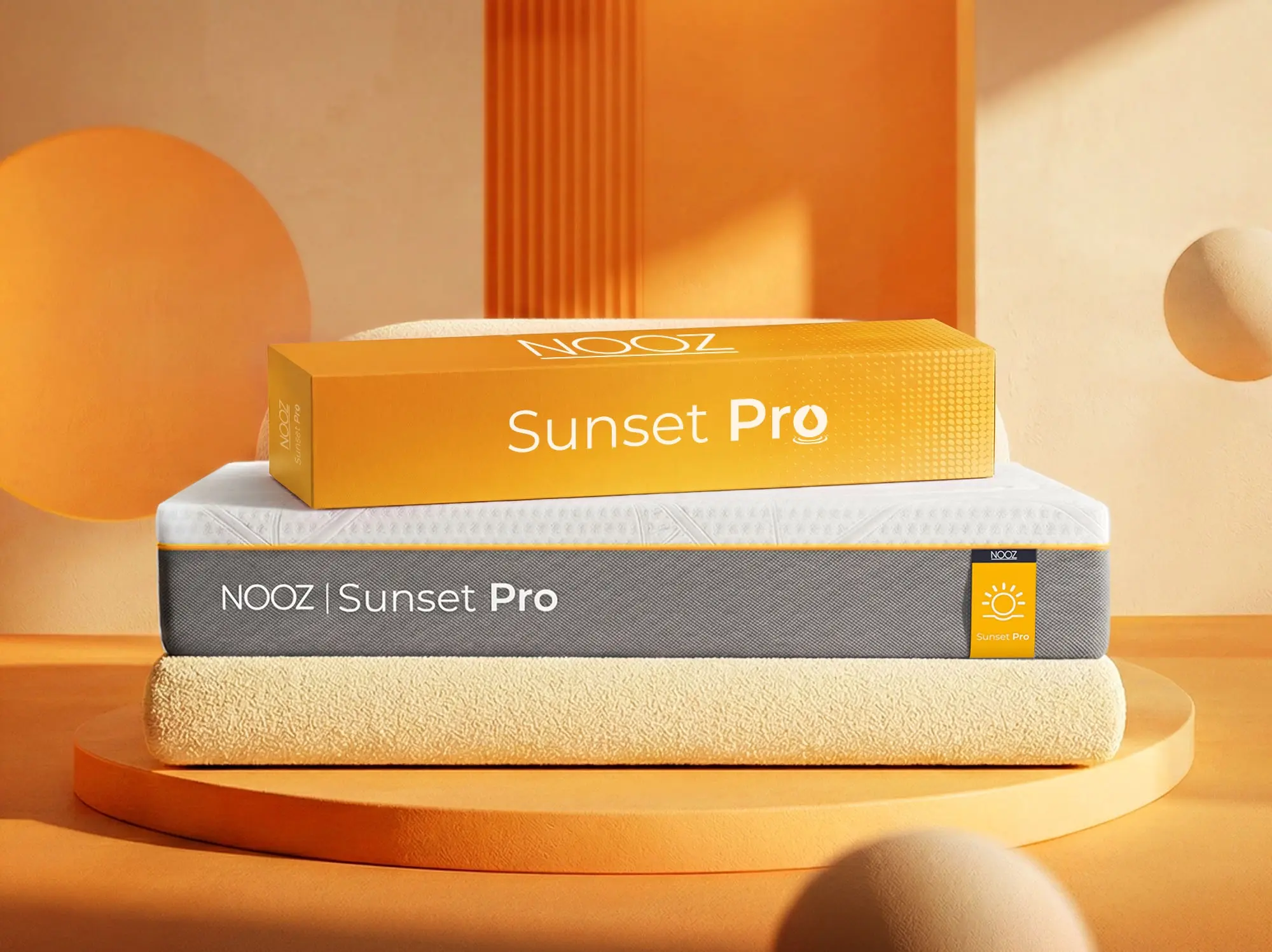 NOOZ Sunset Pro乳膠活性碳床墊 7